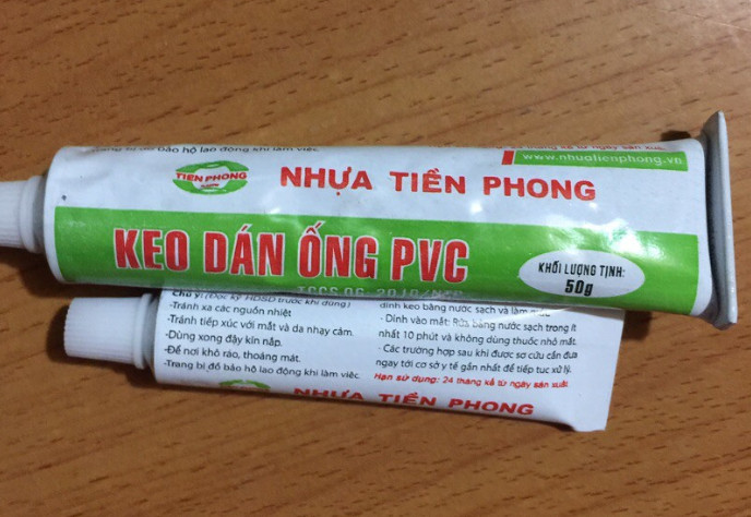 Keo dán ống nước pvc Tiền Phong