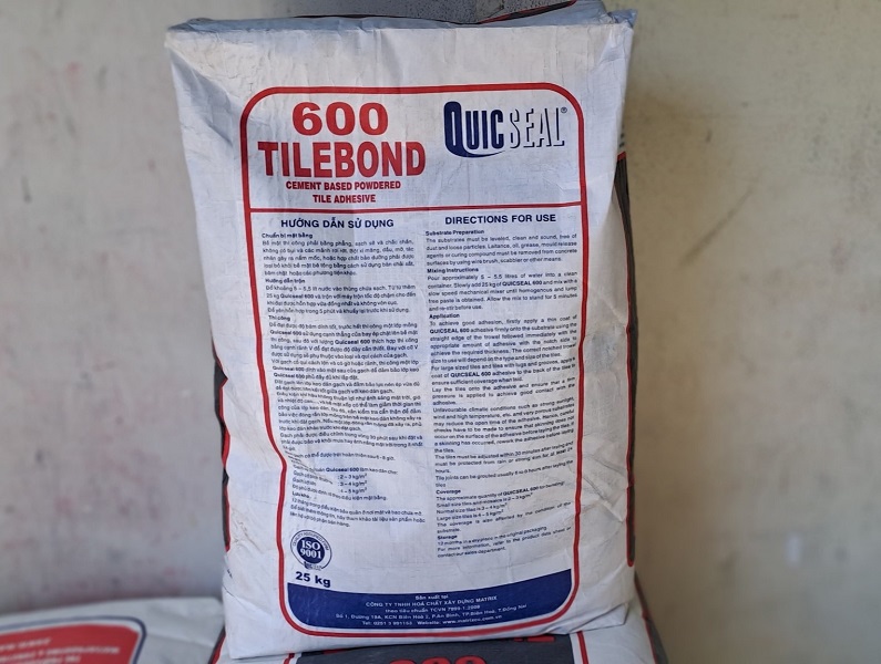 Keo dán gạch Quicseal 600 Tilebond